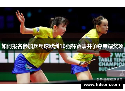 如何报名参加乒乓球欧洲16强杯赛事并争夺荣耀奖项